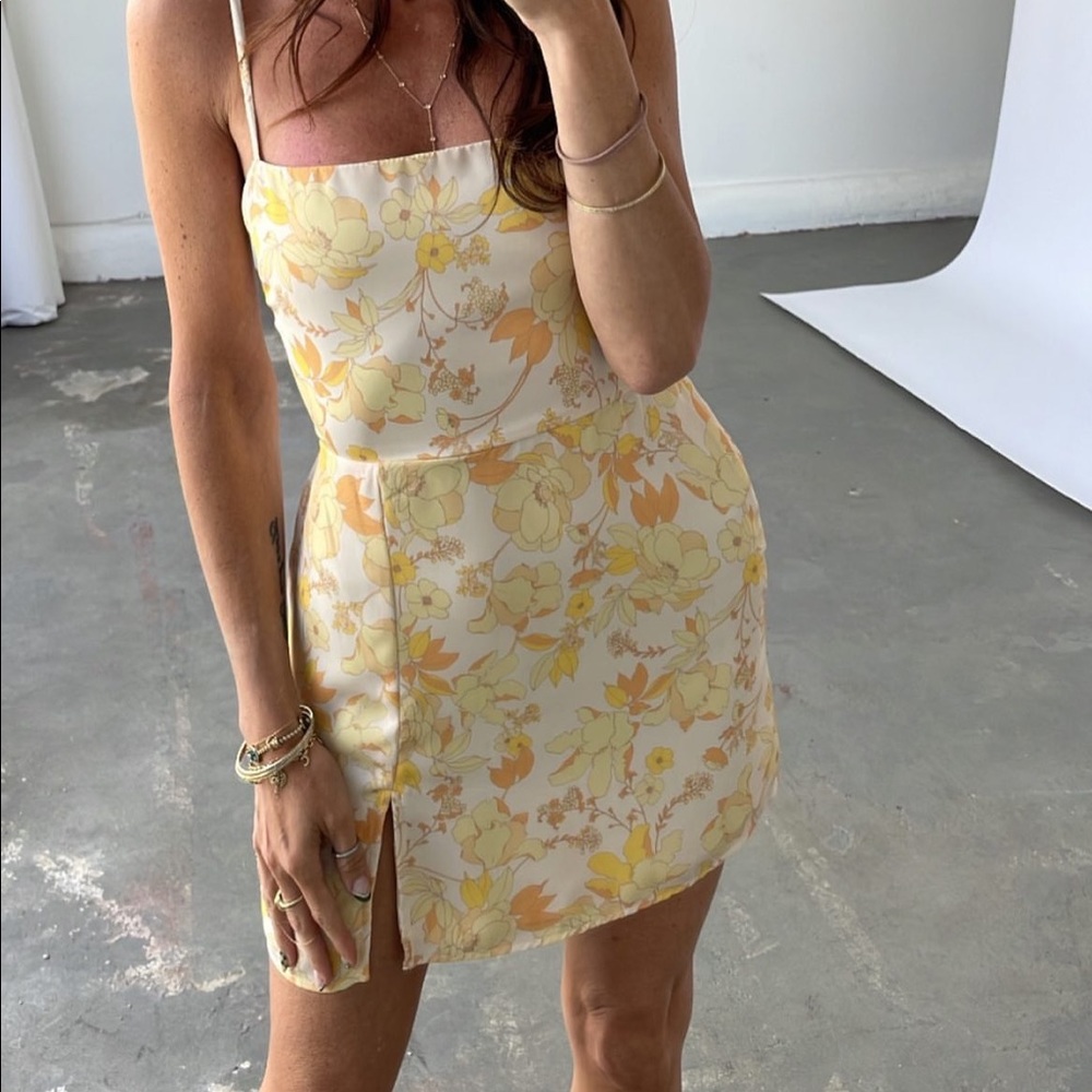 Resa Melly Mini Dress in Byron print